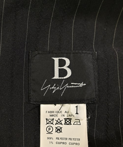 B Yohji Yamamoto（ビーヨウジヤマモト）その他 黒 サイズ:1(XS位) メンズ/2200719574023