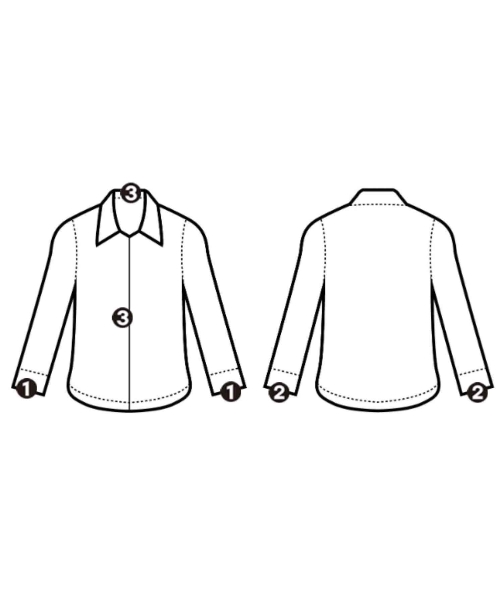 B Yohji Yamamoto（ビーヨウジヤマモト）ブラウス 黒 サイズ:1(XS位) レディース/2200665539039