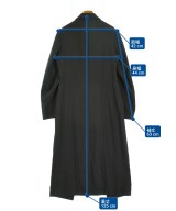 B Yohji Yamamoto（ビーヨウジヤマモト）チェスターコート 黒 サイズ:2(S位) レディース/2200724057030