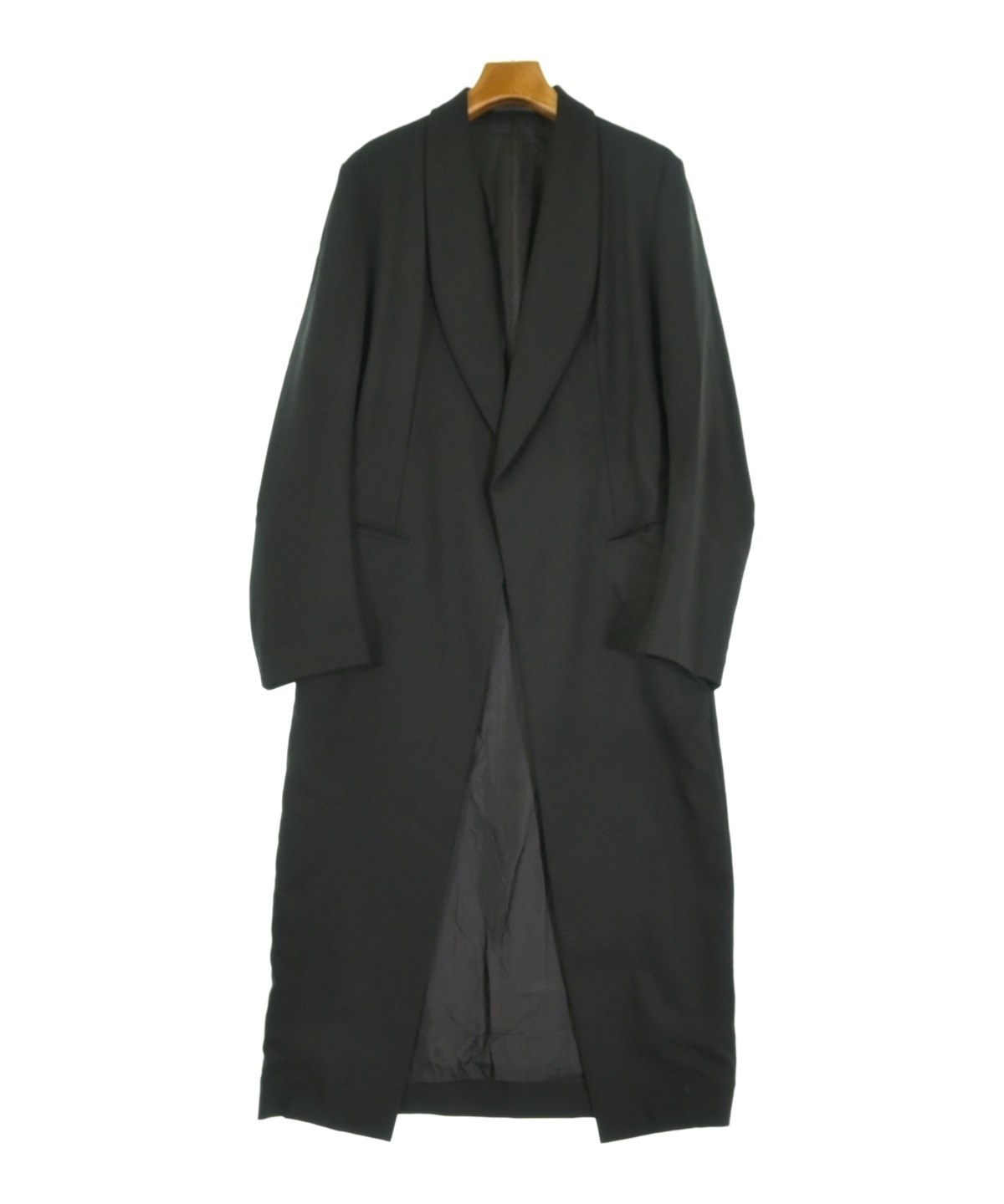 B Yohji Yamamoto（ビーヨウジヤマモト）チェスターコート 黒 サイズ:2