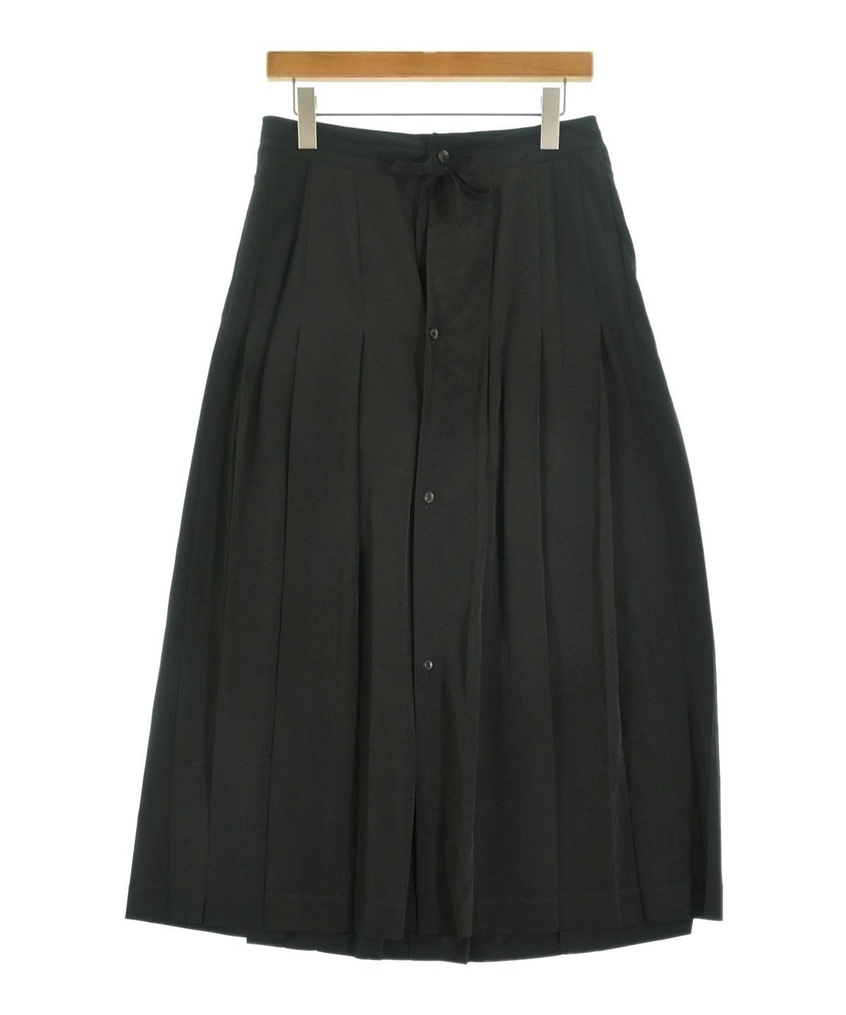 B Yohji Yamamoto（ビーヨウジヤマモト）ロング・マキシ丈スカート 黒