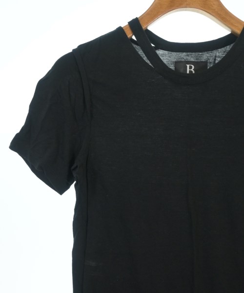 B Yohji Yamamoto（ビーヨウジヤマモト）Tシャツ・カットソー 黒 サイズ:1(XS位) レディース/2200690837032