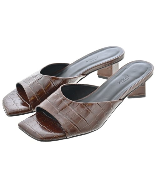 PELLICO SUNNY(ペリーコ　サニー)サンダル 茶 サイズ:EU38(24.5cm位)/2200694708031
