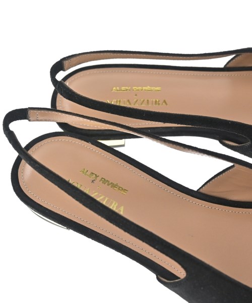 AQUAZZURA（アクアズーラ）サンダル 黒 サイズ:EU37(23.5cm位) レディース/2200615189017