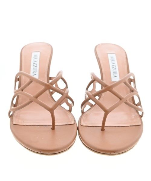 AQUAZZURA（アクアズーラ）サンダル 茶 サイズ:EU36(22.5cm位) レディース/2200687076086