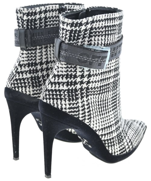 OFF-WHITE（オフホワイト）ブーツ 黒 サイズ:EU38(24.5cm位) レディース/2200640516208