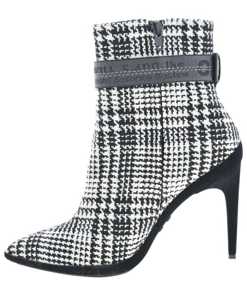 OFF-WHITE（オフホワイト）ブーツ 黒 サイズ:EU38(24.5cm位) レディース/2200640516208