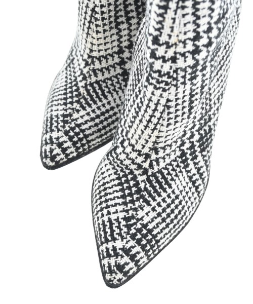 OFF-WHITE（オフホワイト）ブーツ 黒 サイズ:EU38(24.5cm位) レディース/2200640516208