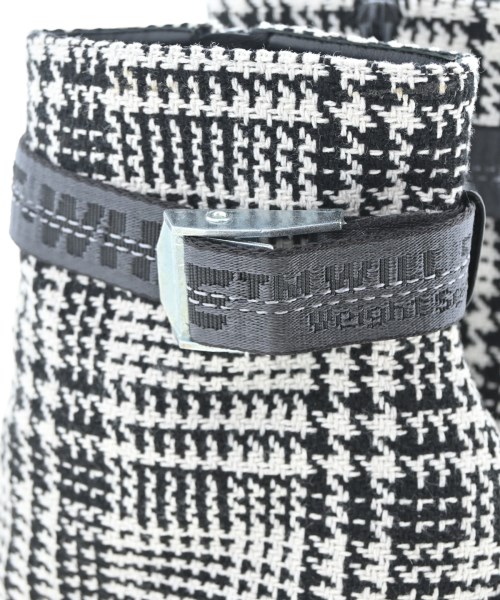 OFF-WHITE（オフホワイト）ブーツ 黒 サイズ:EU38(24.5cm位) レディース/2200640516208