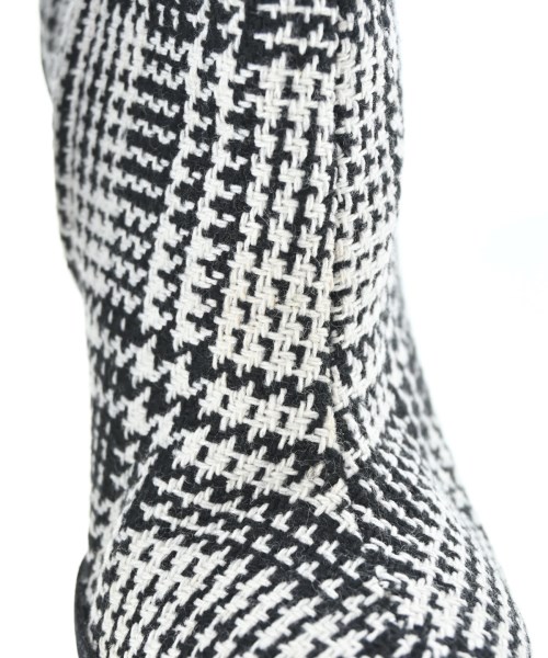 OFF-WHITE（オフホワイト）ブーツ 黒 サイズ:EU38(24.5cm位) レディース/2200640516208