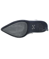 OFF-WHITE（オフホワイト）ブーツ 黒 サイズ:EU38(24.5cm位) レディース/2200640516208