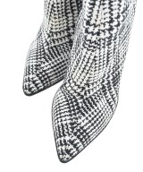 OFF-WHITE（オフホワイト）ブーツ 黒 サイズ:EU38(24.5cm位) レディース/2200640516208