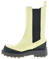 OFF-WHITE（オフホワイト）ブーツ 黄 サイズ:38(24.5cm位) レディース/2200624330080