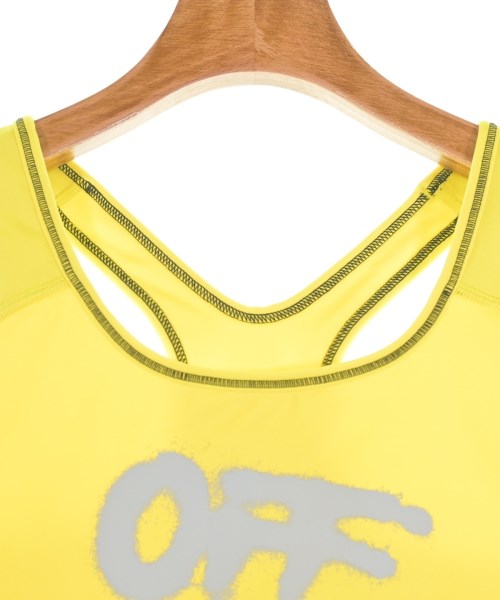 OFF-WHITE（オフホワイト）タンクトップ 黄 サイズ:XS レディース/2200610898112