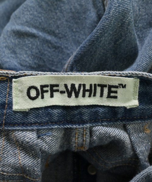OFF-WHITE（オフホワイト）デニムパンツ 青 サイズ:25(S位) レディース/2200611563026