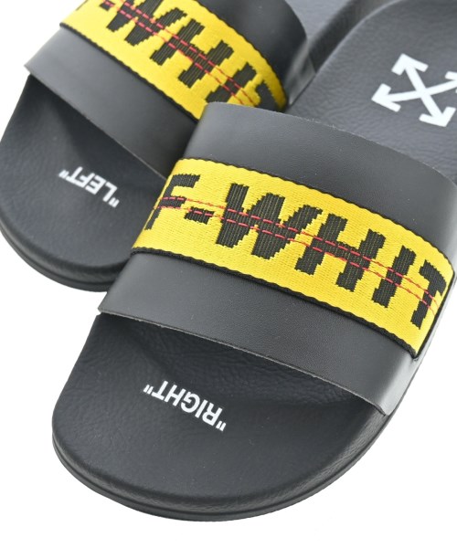 OFF-WHITE（オフホワイト）サンダル 黒 サイズ:EU38(24.5cm位) レディース/2200618187010
