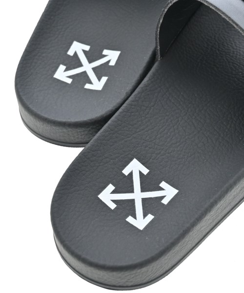 OFF-WHITE（オフホワイト）サンダル 黒 サイズ:EU38(24.5cm位) レディース/2200618187010