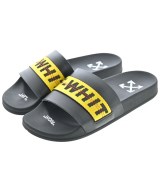 OFF-WHITE（オフホワイト）サンダル 黒 サイズ:EU38(24.5cm位) レディース/2200618187010