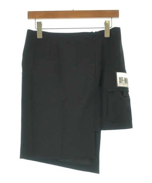OFF-WHITE（オフホワイト）ミニスカート 黒 サイズ:38(S位) レディース/2200620951371