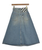 OFF-WHITE（オフホワイト）ロング・マキシ丈スカート 青 サイズ:25(S位) レディース/2200609675069