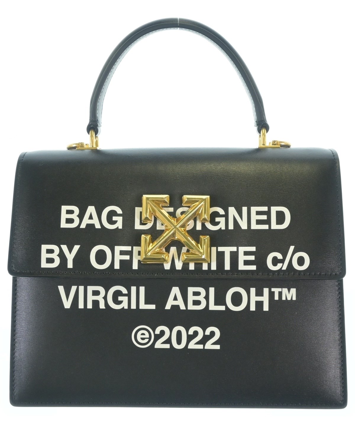 OFF-WHITE（オフホワイト）ハンドバッグ 黒 サイズ:- レディース