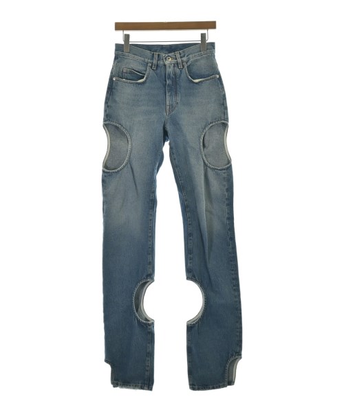 OFF-WHITE(オフホワイト)デニムパンツ 紺 サイズ:24(S位)/2200698986060