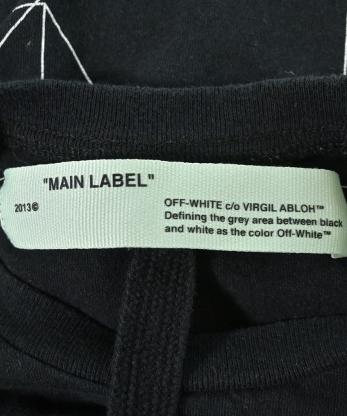 OFF-WHITE（オフホワイト）Tシャツ・カットソー 黒 サイズ:XXS レディース/2200691781044