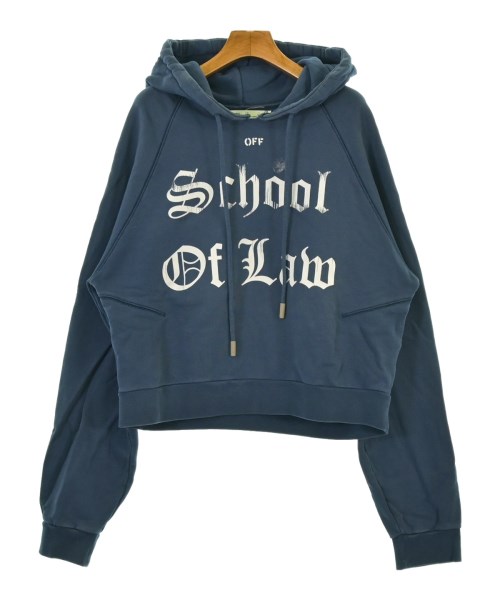 OFF-WHITE(オフホワイト)パーカー 紺 サイズ:S/2200655563037