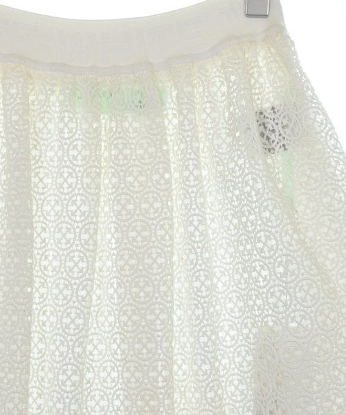 OFF-WHITE（オフホワイト）ロング・マキシ丈スカート 白 サイズ:40(M位) レディース/2200659884022