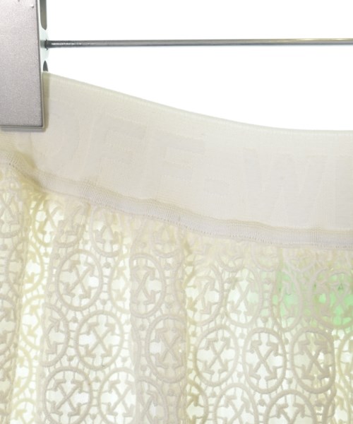 OFF-WHITE（オフホワイト）ロング・マキシ丈スカート 白 サイズ:40(M位) レディース/2200659884022