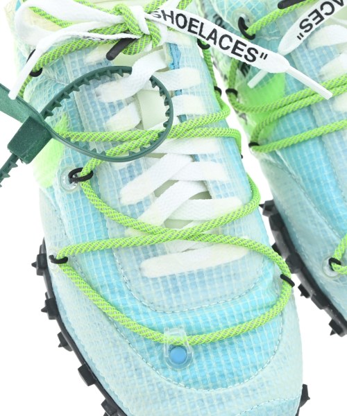 OFF-WHITE（オフホワイト）スニーカー 青 サイズ:24cm レディース/2200659052032