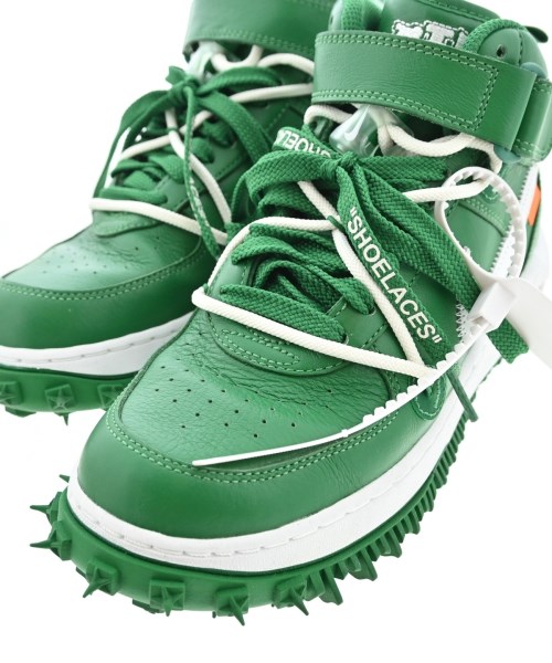 OFF-WHITE（オフホワイト）スニーカー 緑 サイズ:24cm レディース/2200711612082