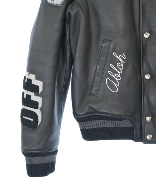 OFF-WHITE（オフホワイト）スタジャン 黒 サイズ:38(S位) レディース/2200648455011