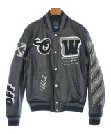 OFF-WHITE（オフホワイト）スタジャン 黒 サイズ:38(S位) レディース/2200648455011