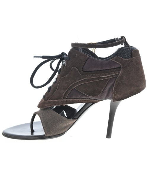 OFF-WHITE（オフホワイト）サンダル 茶 サイズ:-(24.5cm位) レディース/2200666845016