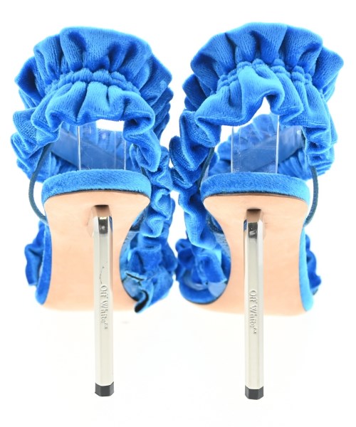OFF-WHITE（オフホワイト）サンダル 青 サイズ:38(24cm位) レディース/2200666845023