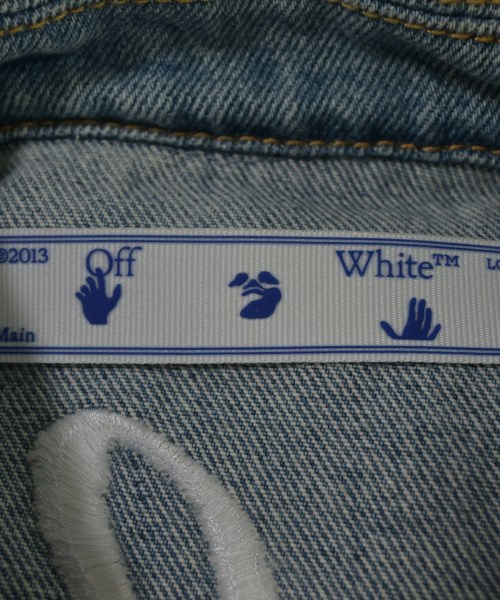 OFF-WHITE（オフホワイト）ワンピース 青 サイズ:38(S位) レディース/2200730471059