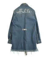 OFF-WHITE（オフホワイト）ワンピース 青 サイズ:38(S位) レディース/2200730471059