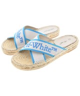 OFF-WHITE（オフホワイト）サンダル 青 サイズ:EU36(22.5cm位) レディース/2200726467301