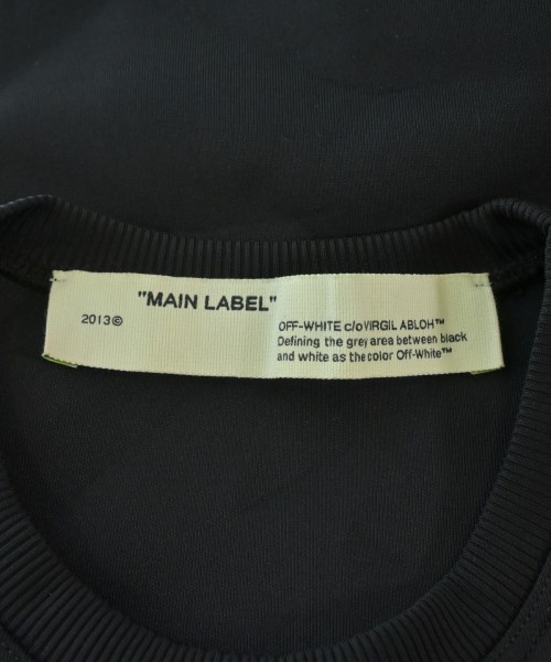 OFF-WHITE（オフホワイト）Tシャツ・カットソー 黒 サイズ:44(L位) レディース/2200687385058
