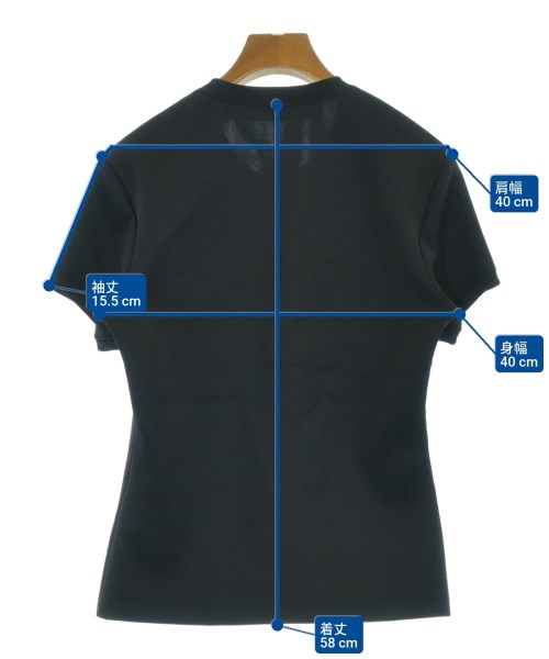 OFF-WHITE（オフホワイト）Tシャツ・カットソー 黒 サイズ:44(L位) レディース/2200687385058