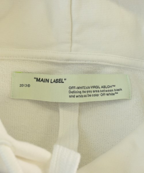 OFF-WHITE（オフホワイト）パーカー 白 サイズ:XS レディース/2200684533056
