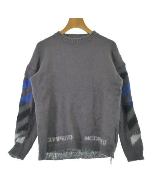 OFF-WHITE(オフホワイト)ニット・セーター グレー サイズ:M/2200692316016