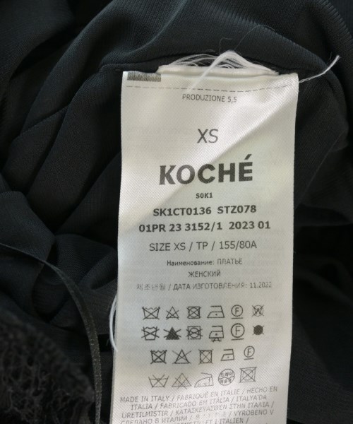 KOCHE（コシェ）ワンピース 黒 サイズ:XS レディース/2200677897097