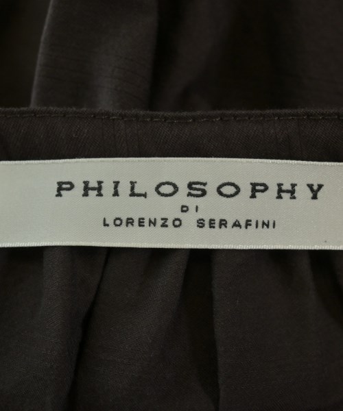 PHILOSOPHI DI LORENZO SERAFINI（フィロソフィディロレンツォセラフィニ）ロング・マキシ丈スカート 茶 サイズ:42(M位) レディース/2200689193019