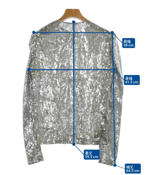 PHILOSOPHI DI LORENZO SERAFINI（フィロソフィディロレンツォセラフィニ）ブラウス シルバー サイズ:40(M位) レディース/2200629274433