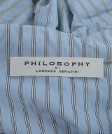 PHILOSOPHI DI LORENZO SERAFINI（フィロソフィディロレンツォセラフィニ）カジュアルシャツ 青 サイズ:38(S位) レディース/2200648725145