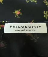PHILOSOPHI DI LORENZO SERAFINI（フィロソフィディロレンツォセラフィニ）ワンピース 黒 サイズ:40(M位) レディース/2200704380011