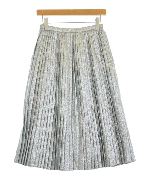 Marco De Vincenzo（マルコデヴィンチェンツォ）ロング・マキシ丈スカート シルバー サイズ:38(S位) レディース/2200653423012
