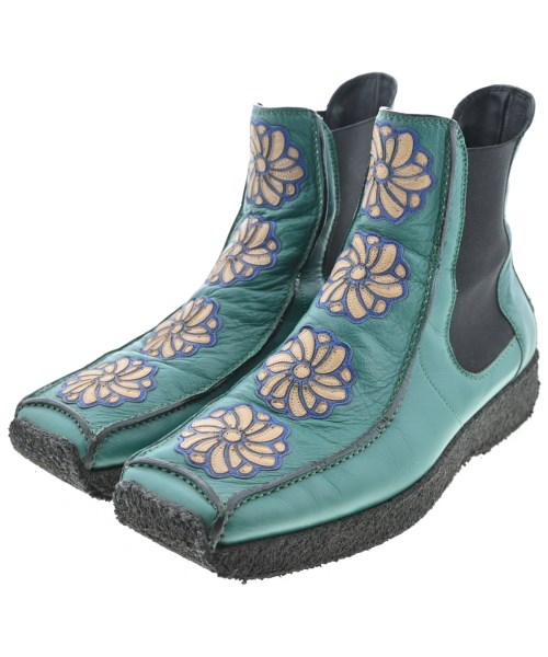 Kiko Kostadinov(キココスタディノフ)ブーツ 緑 サイズ:EU41(26cm位)/2200678550038